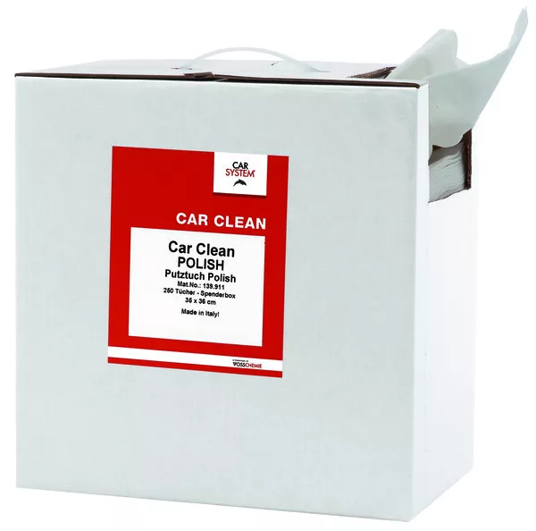 Panni Lucidatura Car Clean Polish Box 250St