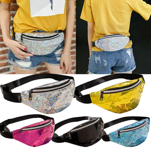 Bum Bag Fanny Pack Travel Waist Festival Money Belt Wallet Holiday Leather Pouch