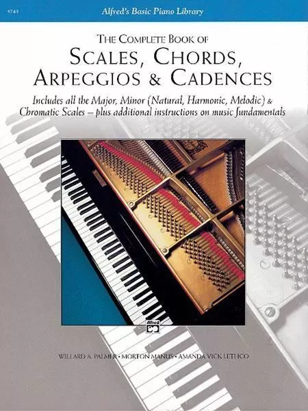 The Complete Book of Scales, Chords... Piano Music  Palmer, Manus & Lethco