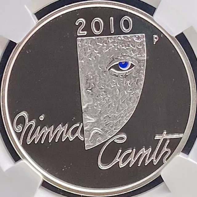 FINLAND. 2010, 10 Euro, Silver - NGC PF69 - Minna Canth Equality