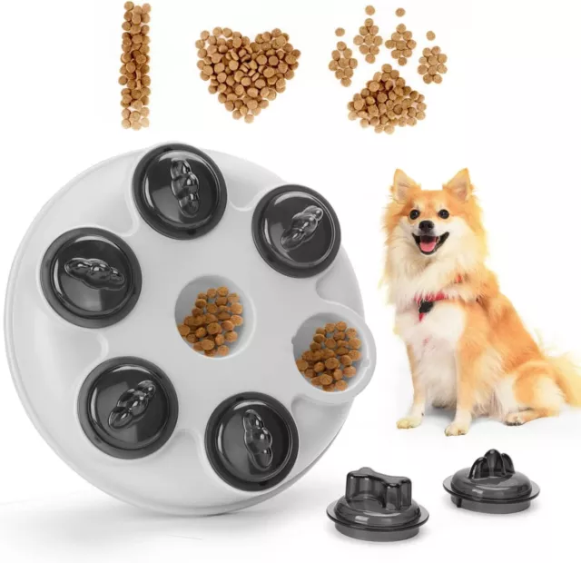 Gioco Interattivo per Cani Alimentazione Lenta Ciotola Rompicapo per lo Sviluppo