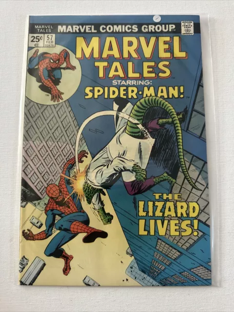 Marvel Tales #57 Spider Man (Feb 1975, Marvel Comics) VFN+ 8.5