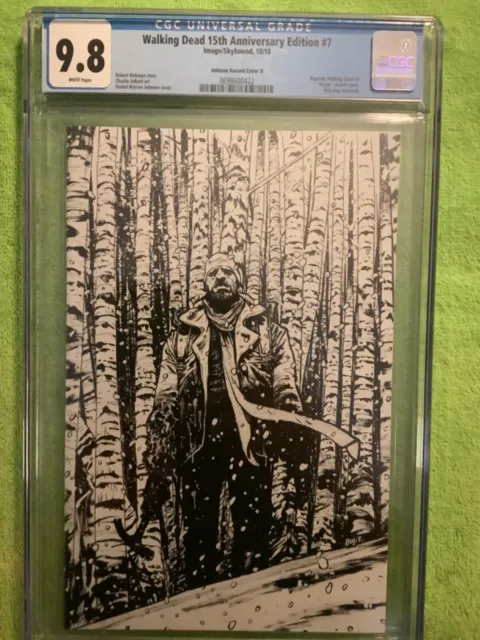 Walking Dead 15th Anniversary 7 9.8 CGC