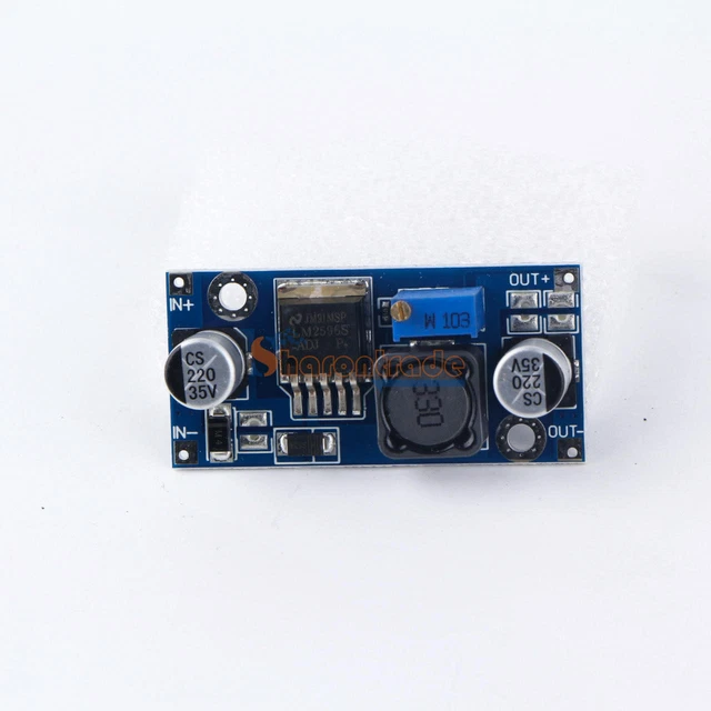 LM2596 DC-DC ADJUSTABLE Buck Converter Step Down Power Supply Module 1.