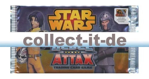 Rebel Attax - Star Wars - Serie 1 - 1 Booster - tedesco