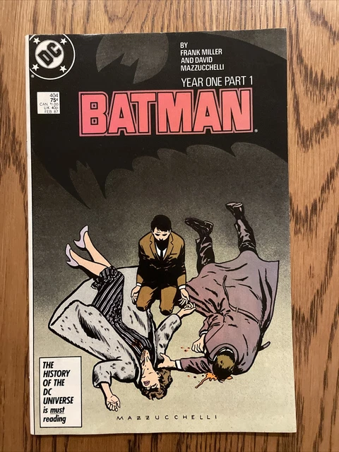 Batman #404 (DC 1987) Year One Part 1, 1st App Modern Catwoman! Frank Miller NM