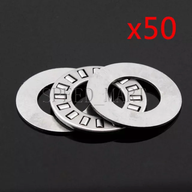 50PCS NTA1220 Thrust Needle Roller Bearing With Two Washers 19.05 x 31.75mm
