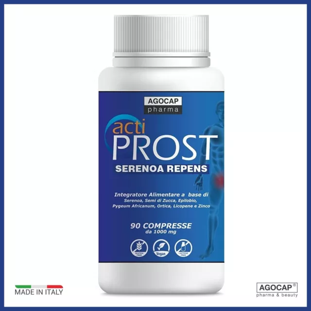 Integratore Alimentare per Prostata Actiprost con Saw Palmetto Serenoa Repens 90