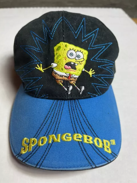 Nickelodeon SpongeBob SquarePants Black Adjustable Hat 🔥🔥🔥