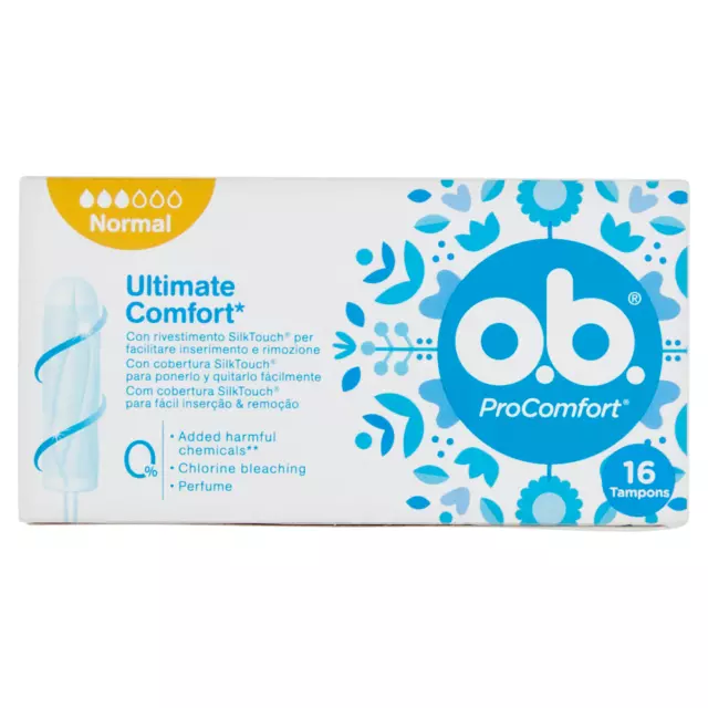 3x OB ProComfort Normal Insertion facile Protection fiable-16 coussinets