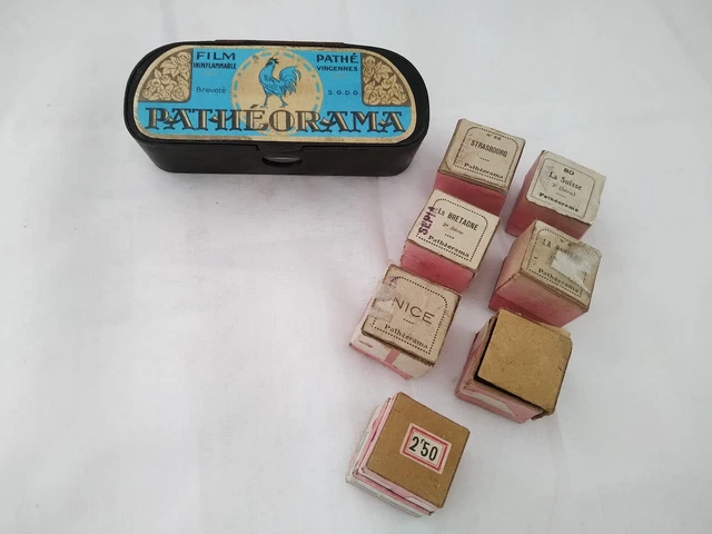 VISIONNEUSE FILM FIXE ancienne PATHEORAMA pathe freres + films années 20 / 30 EUR 40,00 - FR