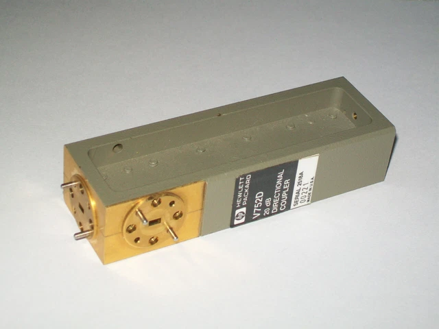 ## AGILENT HEWLETT PACKARD HP V752D WR15 50-75 ghz 20db directional coupler