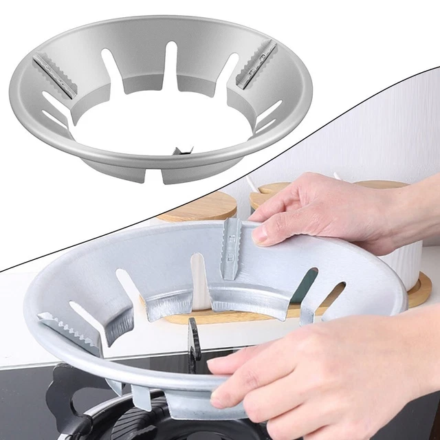 Support de pare-brise housse d'économie d'énergie anneau wok cuisine cuisiniè