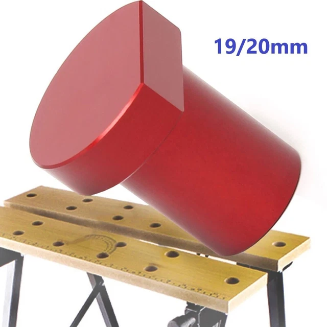 Tenon Bloc Limite Bois Workbench 19/20mm Accessoires Aluminium Alliage