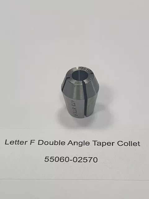 Size F Universal Type WW DA Double Angle Taper Collet 55060 02570  NEW 21473