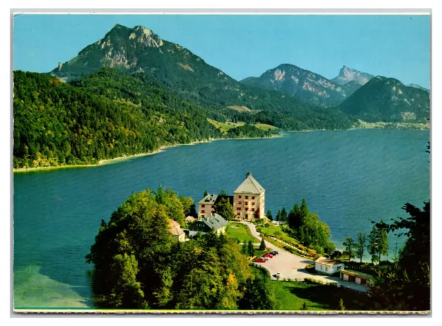 Vintage 1970s - View of Fuschl Lake - Salzburg, Austria Postcard (UnPosted)