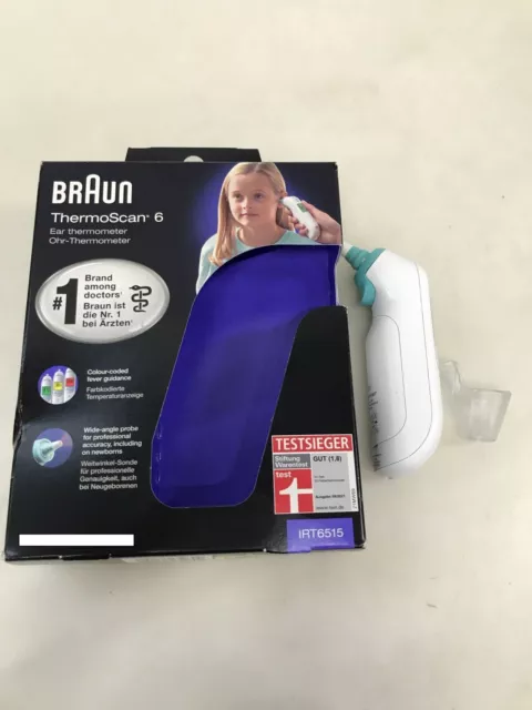 Thermomètre auriculaire infrarouge Braun Thermoscan 6