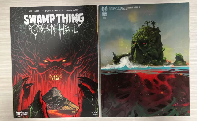 Swamp Thing Green Hell #1 Cover A/Ward Variant Set DC 2022 Black Label Prestige