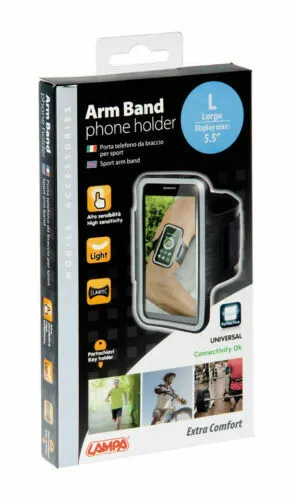 Lampa P 16155 Arm Band portatelefono da braccio per sport M max 5,5" ART. 16155