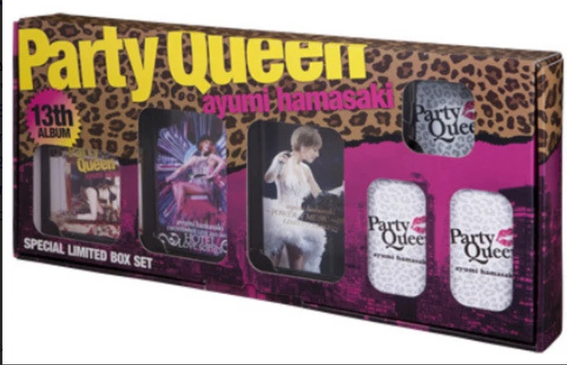 AYUMI HAMASAKI – Party Queen CD DVD EX/EX Lots More J-Pop CDs