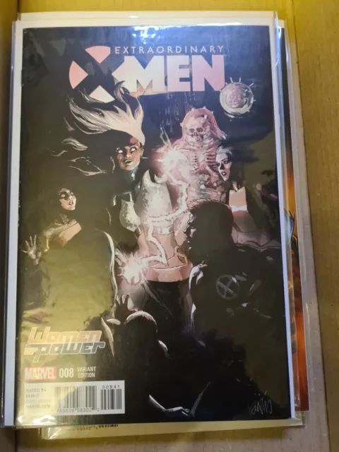 Marvel Extraordinary X-Men #8 Women of Power Variant High Grade Comic book