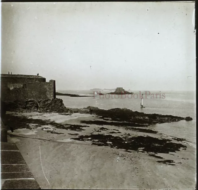 France Bretagne ? Photo Stereo Plaque de verre VR11P  