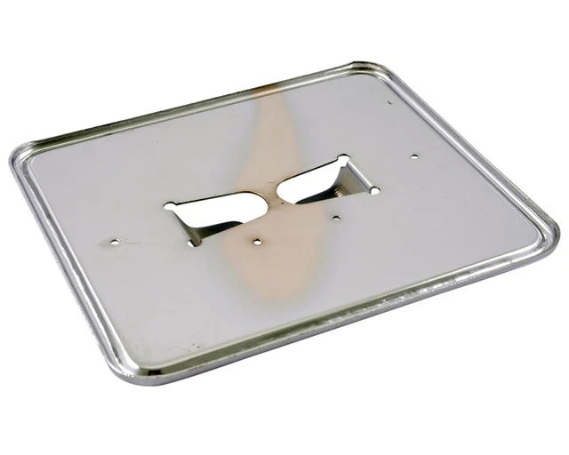 Licence plaque de support de plaque chromée 145x125 mm