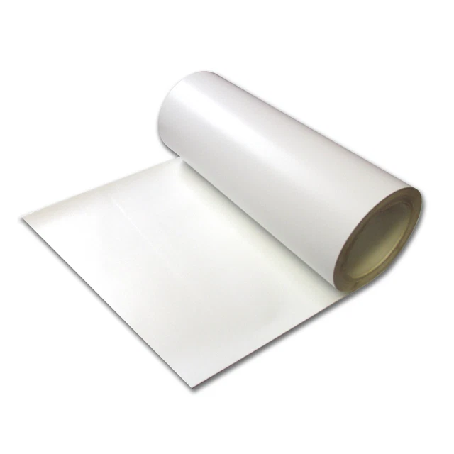 Edco White Vinyl Resist for Sandblasting - 12in. x 18yds. x 8mil