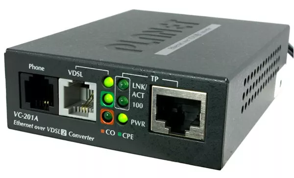 PLANET Ethernet over VDSL2 Converter [ VC-201A ] 10/100Mbps