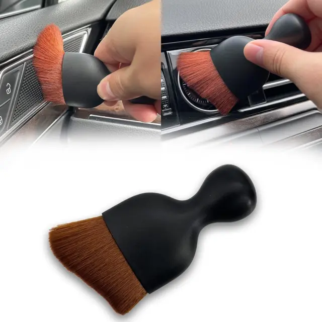 TOBENBONE Car Interior Detailing Brush, Ultra Soft Non-Scratch Dust Brush, Car