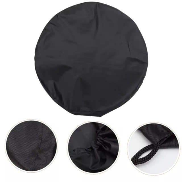 4 Pcs Tyre Protector Spare Tire Cover Car Trash Bin Wheel Storage Bag