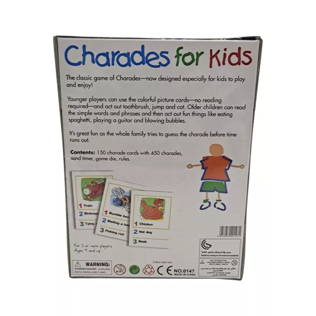 2024 THE BEST Of Charades For Kids Pressman Toys Family Game Sealed