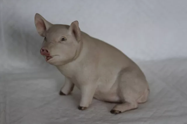 Aynsley Piggy 12cm Pig Figurine - VGC