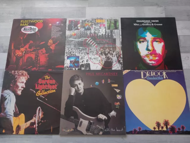 Vinyl Lp Records Job Lot- Prog, Rock & Folk