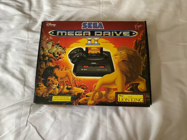 Sega Mega Drive 2 II Lion King Bundle CIB Exceptional Condition