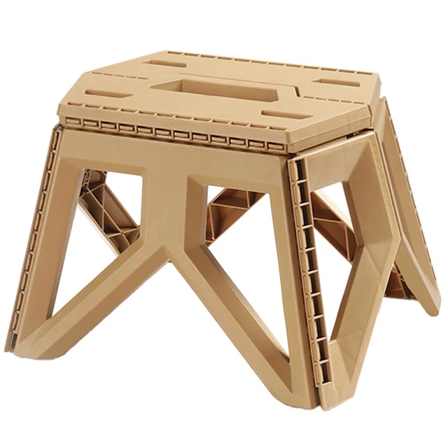 Folding Stool Pp Travel Heavy Duty Foldable Step Stools Kids Outdoor