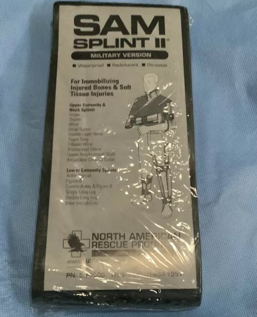 SAM SPLINT II North American Rescue Military Version, NEW 4.25” X 36”