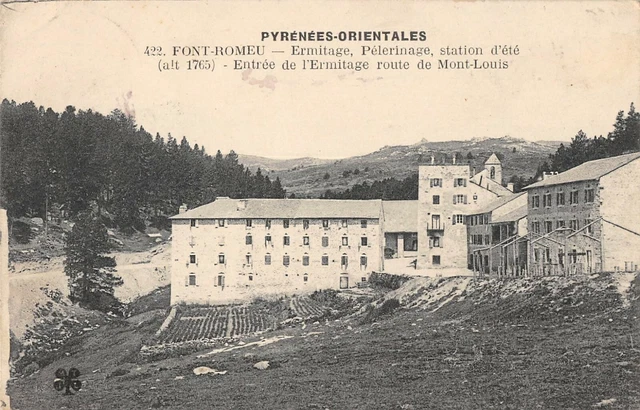 Carte Postale Ancienne Font Romeu – La Vierge Couronnée – Pyrénées Orientales (66) – Années 1900