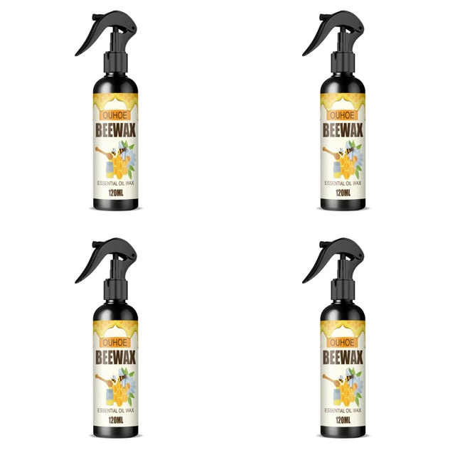 120ml Protezione Mobili Lucidatura Usura Spray Cera d'Api Resistente per Pavimento (A)