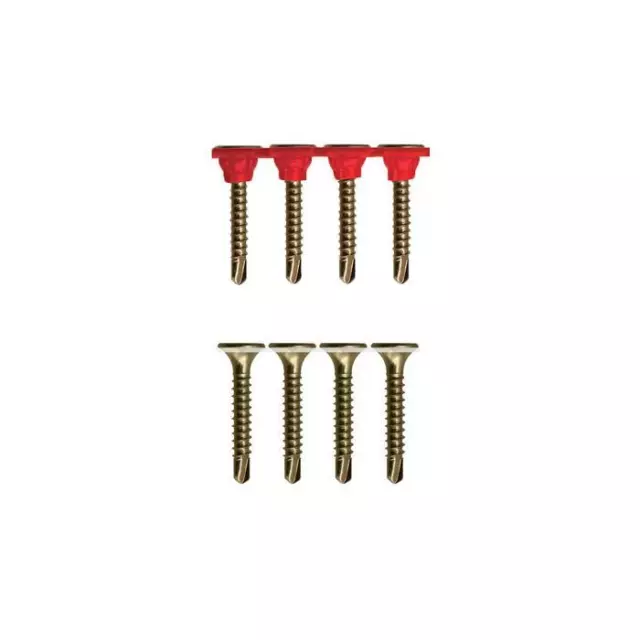 Collated Bugle Head METAL FINE Self Drilling Screw Plasterboard Zinc Yellow