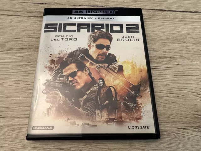 Sicario 2 4K Ultra HD Blu-Ray en Parfaite Condition