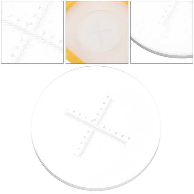 Microscopes Cell Size Ruler MICROSCOPE CALIBRATING RULER Rulers Stage Micrometer Slide Area ...