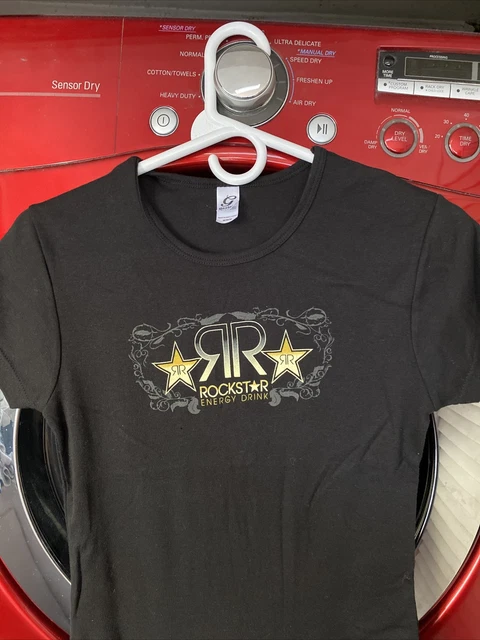T-shirt Rockstar Energy Drink Neuf Taille S - Coton Noir, Imprimé, Unisexe Teen
