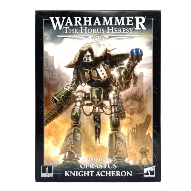 (S0759) Cerastus Knight Acheron Sealed Mechanicum Horus Heresy Warhammer 30k