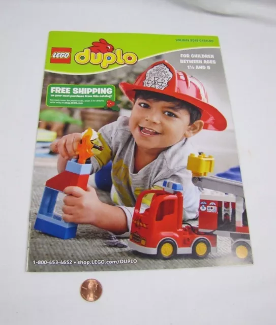 LEGO DUPLO CATALOG Holiday 2015 Edition Toddler Toys Magazine Building Blocks