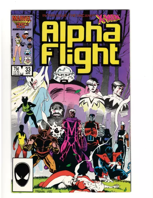 Alpha Flight (1986) #33 - 1st App.of Yuriko Oyama as Lady Deathstrike OXV-01