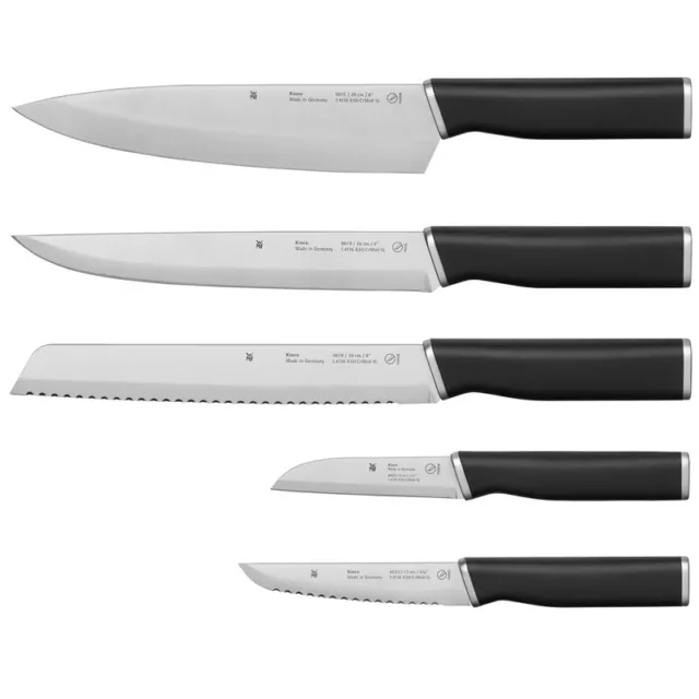 WMF Kineo Messer-Set 5-teilig Koch- Fleisch- Brot- Gemüse- Zubereitungsmesser