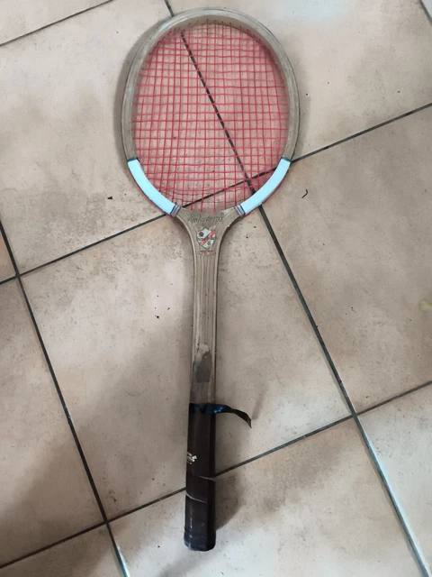 Ancienne Raquette De Tennis Hilton Autograph - Vintage Bois Rétro