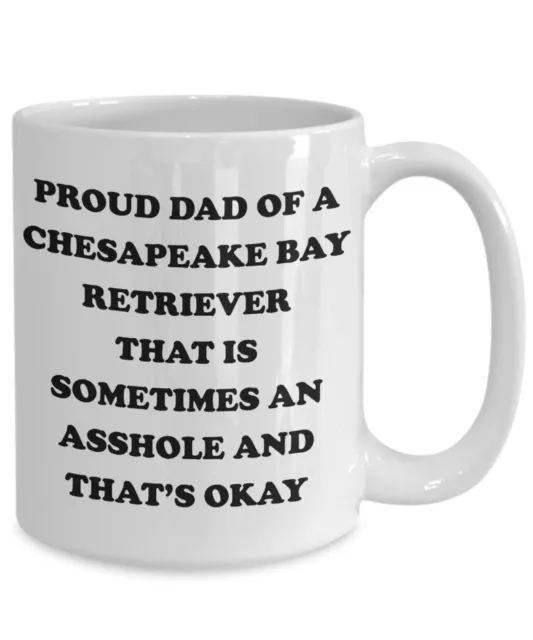 Chesapeake Bay Retriever Dad Mug Chesapeake Bay Retriever Dad Gift Chesapeake