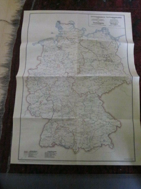 Dtsch.Geschichte in Historischen Karten 1947 Deutschland nach dem 2. Weltkrieg